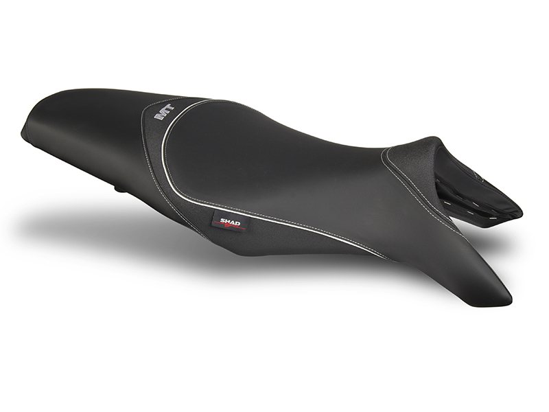 Selle SHAD Comfort Seat noir-gris/coutures gris - Yamaha MT-09