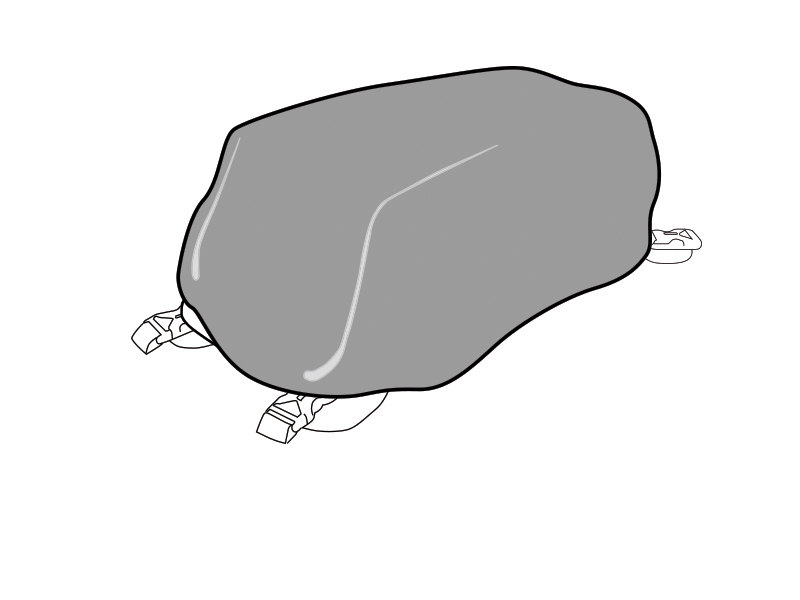 Protection pluie SHAD sacoche de réservoir 