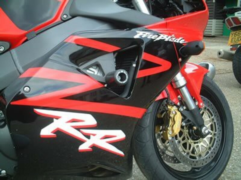 Tampons de protection R&G RACING Classic noir Honda CBR900RR 