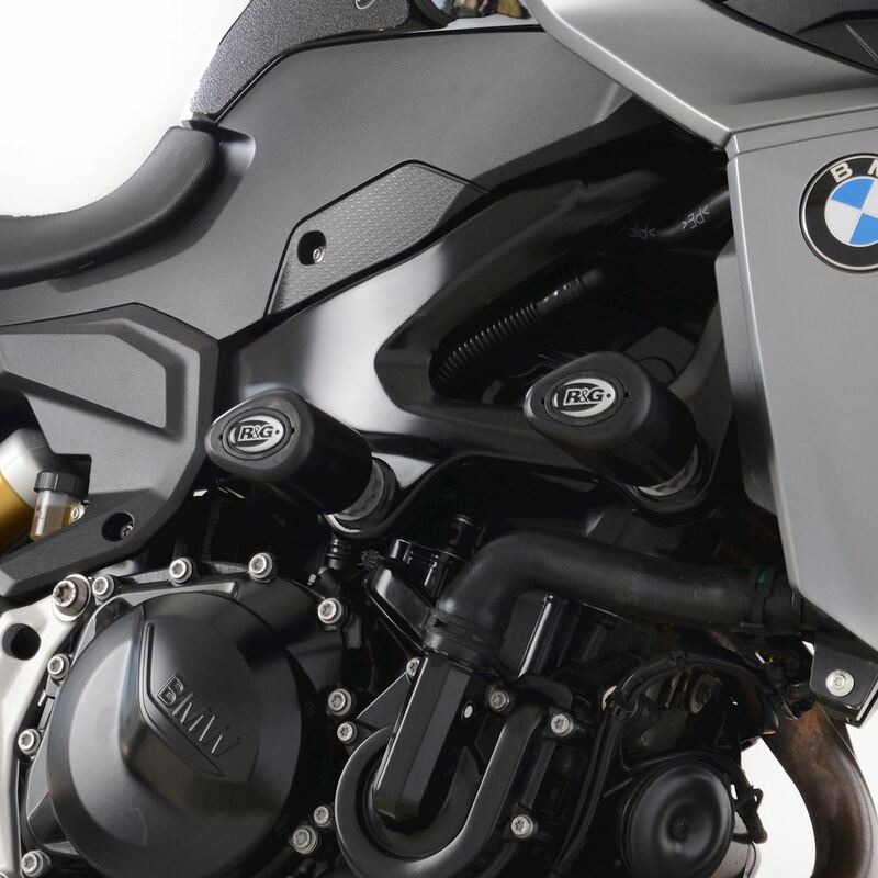 Tampons de protection avant R&G RACING Aero noir BMW F900R 