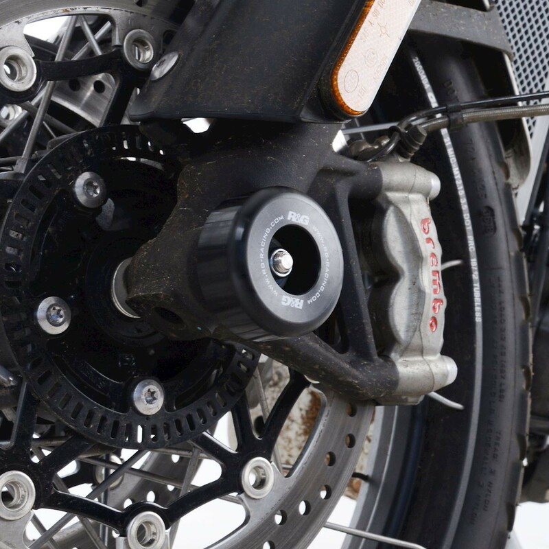 Protection de fourche R&G RACING noir Triumph Scrambler 1200 