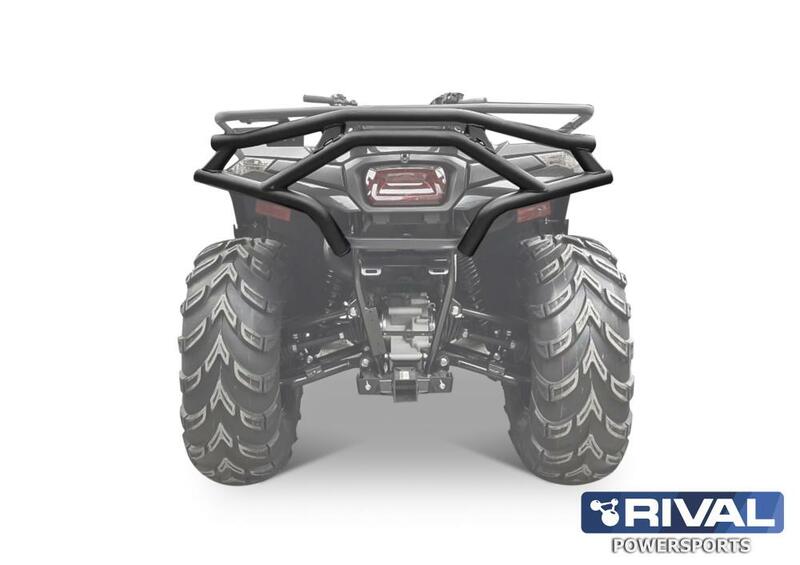 Pare-choc arrière RIVAL noir CF Moto 