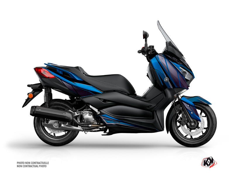 Kit déco KUTVEK Replica bleu/noir Yamaha X-Max 400 