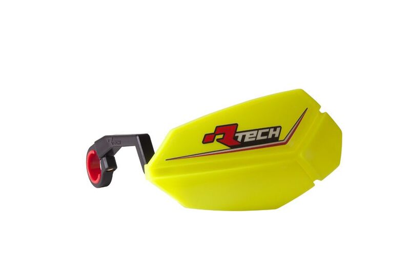 Protège-mains RACETECH R20 - jaune fluo  E-Bike 