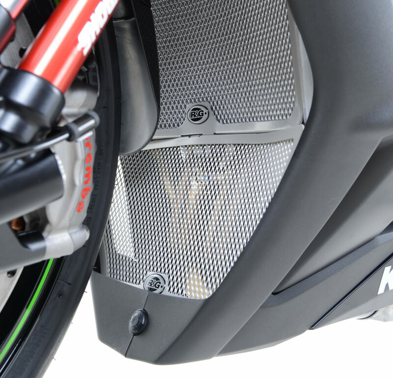 Grille de collecteur R&G RACING titane Kawasaki Ninja ZX-10R 