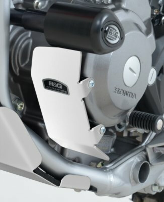 Protection moteur gauche R&G RACING alu noir Honda CRF250M/250L 