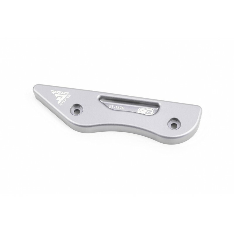 Protection de bras oscillant et de guide-chaîne S3 argent Sherco 