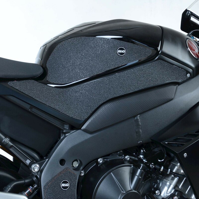 Kit grip de réservoir R&G RACING 4 pièces transparent Honda CBR1000R-RR 