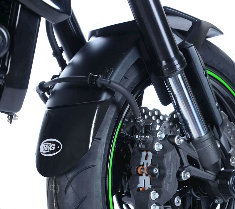 Extension de garde-boue avant R&G RACING effet carbone Kawasaki Z900 