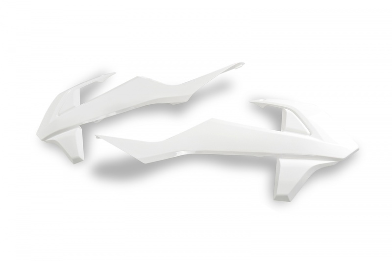 Ouïes de radiateur UFO blanc Gas Gas MC 85 