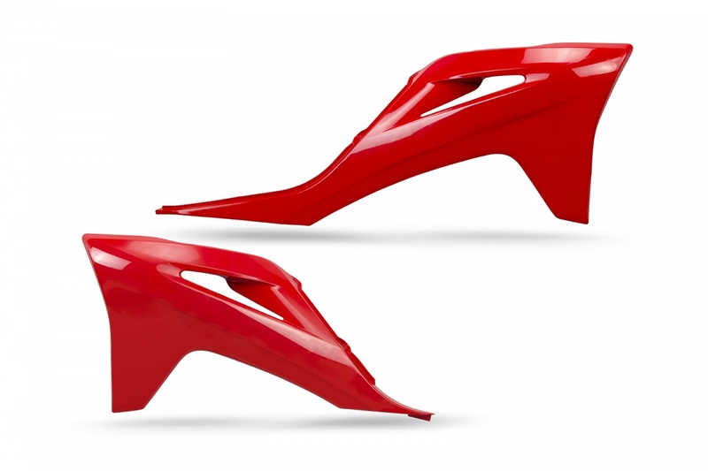 Ouïes de radiateur UFO rouge Gas Gas MC 