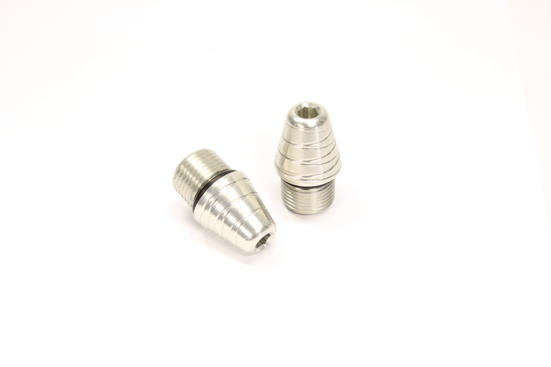 Embouts de guidon GILLES TOOLING LG argent 