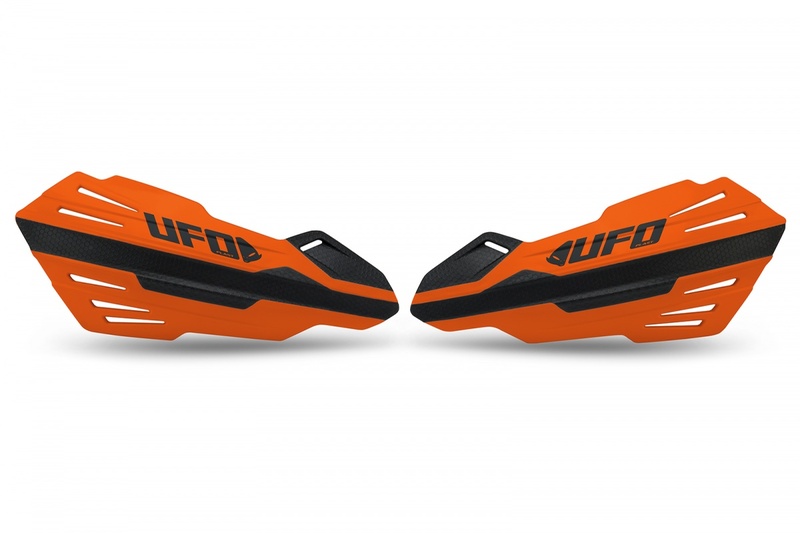 Protège-mains UFO orange KTM 