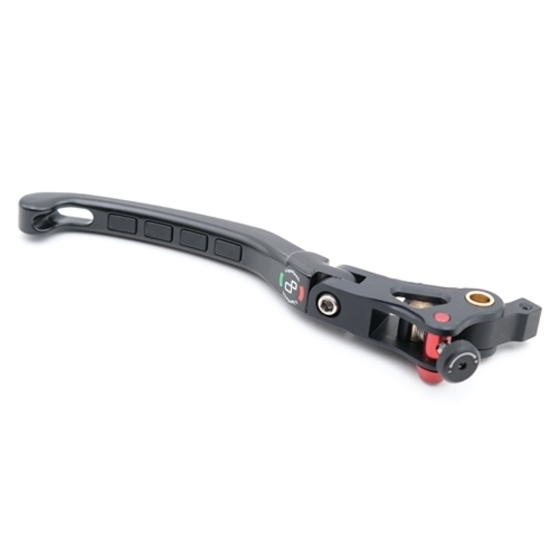 Levier de frein repliable LIGHTECH Alien alu inserts caoutchouc noir KTM Duke 