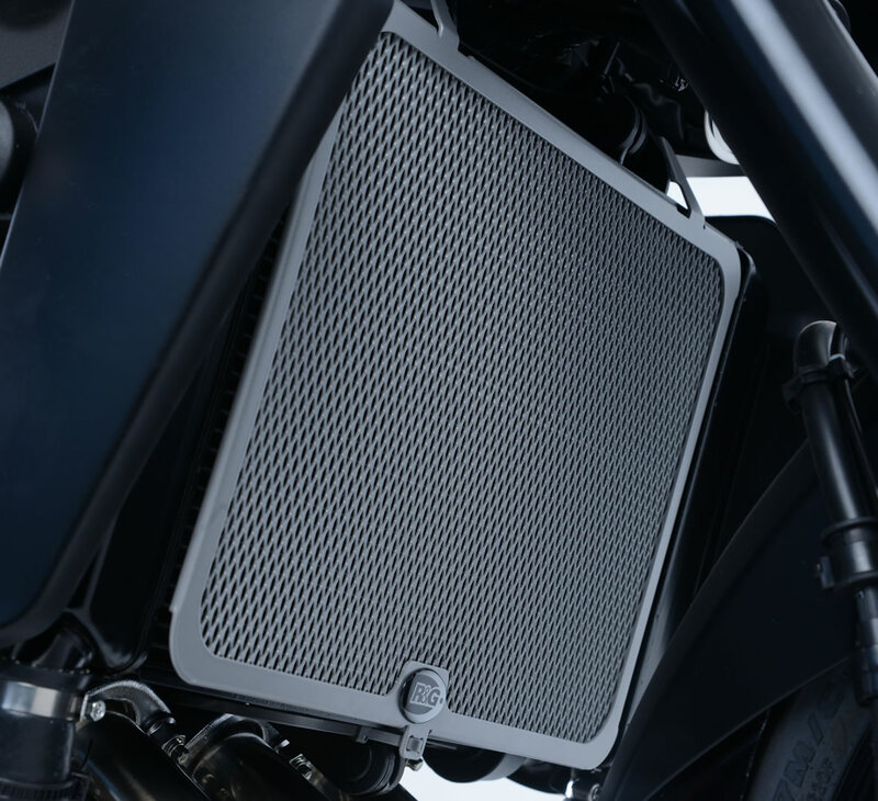 Protection de radiateur R&G RACING titane Yamaha MT-09 