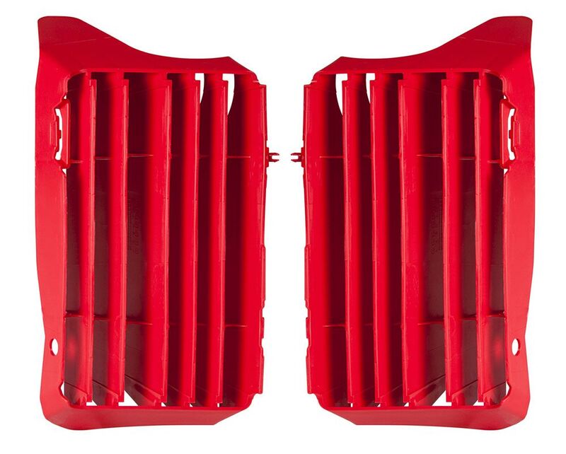 Ouïes de radiateur RACETECH rouge Honda CRF450R 