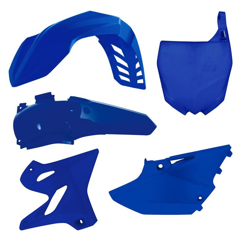 Kit plastiques RACETECH couleur bleu origine (2021) Yamaha YX 125 