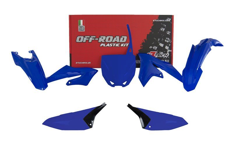 Kit plastiques RACETECH couleur bleu origine (2021) Yamaha YX 65 