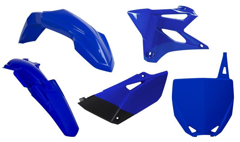 Kit plastiques RACETECH couleur bleu origine (2021) Yamaha YX 85 