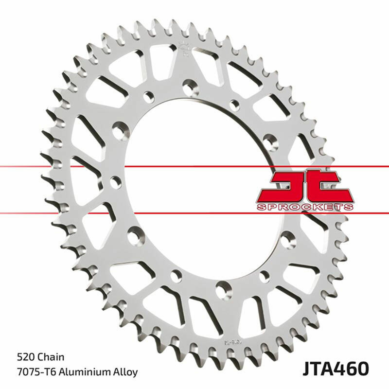 Couronne JT SPROCKETS aluminium ultra-light 460 - 520 