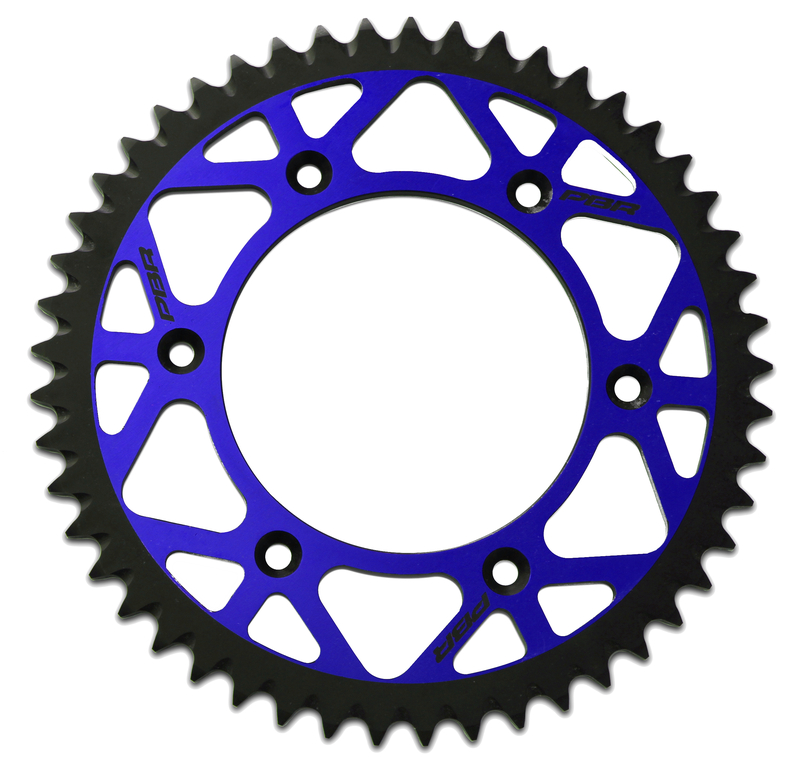 Couronne PBR Twin Color aluminium ultra-light anti-boue anodisé dur 270 - 520 