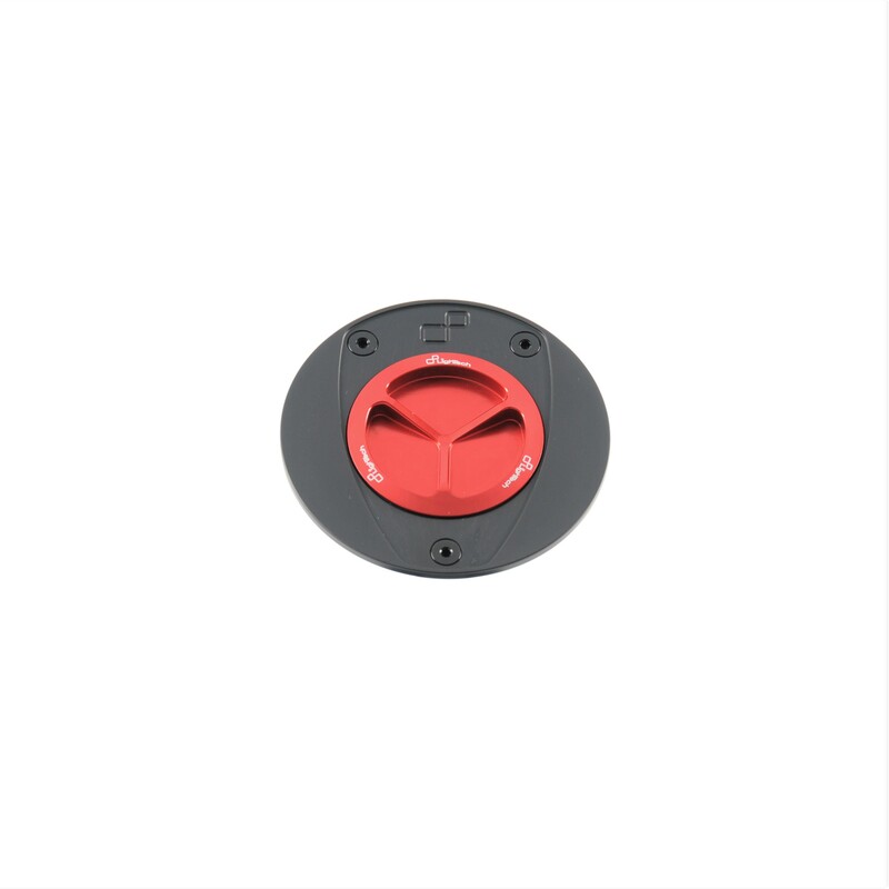 Bouchon de réservoir LIGHTECH - A vis - Rouge 