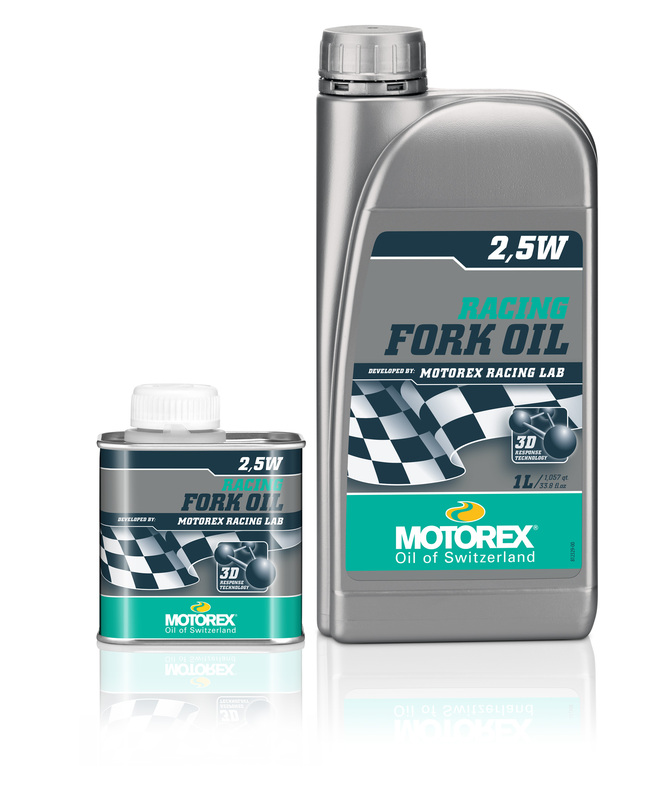 Huile de fourche MOTOREX Racing Fork Oil - 2.5W 250ML 