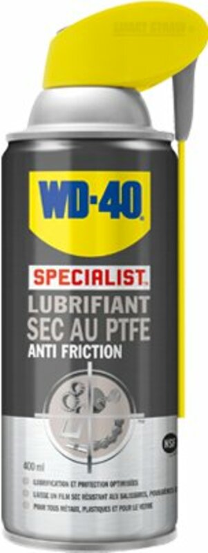 Lubrifiant sec PTFE WD 40 Specialist® - Spray 400 ml 