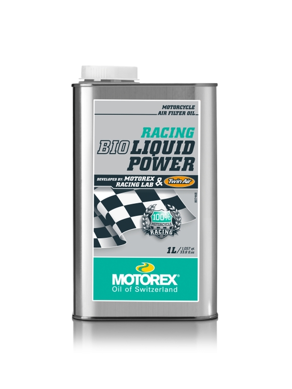 Huile filtre à air MOTOREX Racing Liquid Bio Power - 1L 