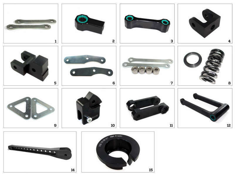 Kit de rabaissement de selle TECNIUM - Honda CB650R 