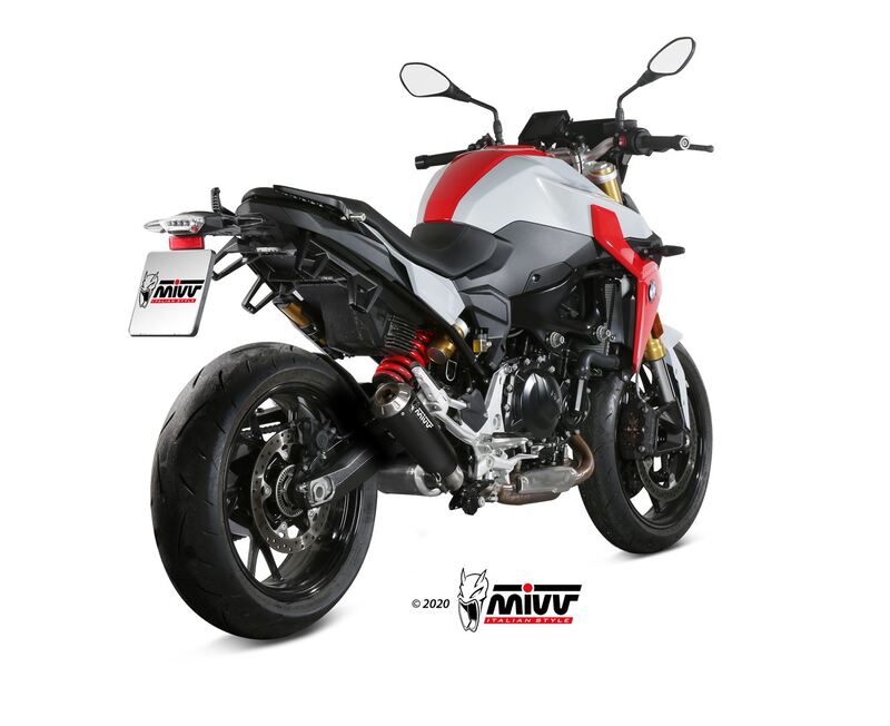 Silencieux MIVV X-M1 - Steel Black/inox BMW F900R 
