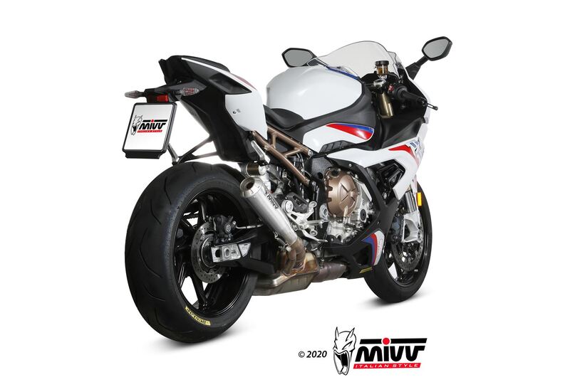 Silencieux MIVV X-M1 - titane/inox BMW S1000RR 