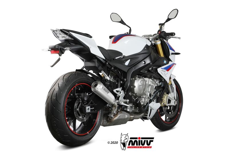 Silencieux MIVV X-M1 - titane/inox BMW S1000R