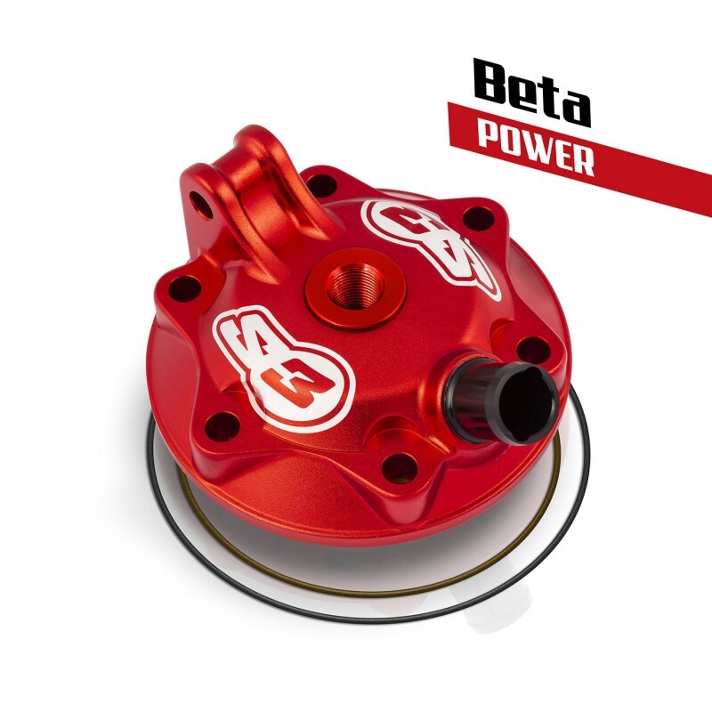 Kit culasse et insert S3 Power haute compression - rouge Beta RR 300 