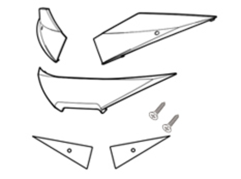 Catadioptres SHAD SH39 blanc