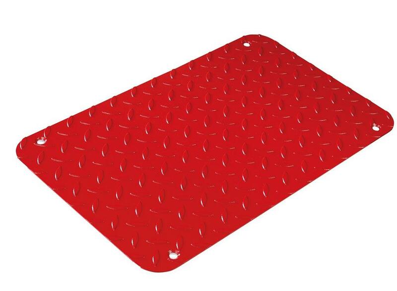 Plaque antidérapante BIKE LIFT 550x340mm rouge 