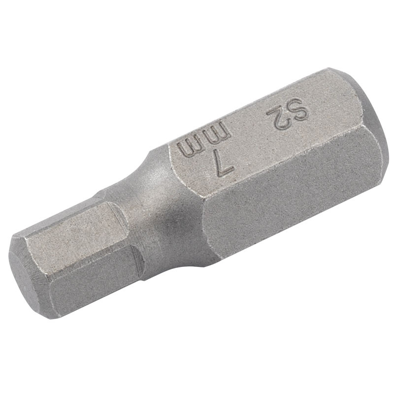 Embout de rechange DRAPER - 6 pans  7mm - longueur 30mm 