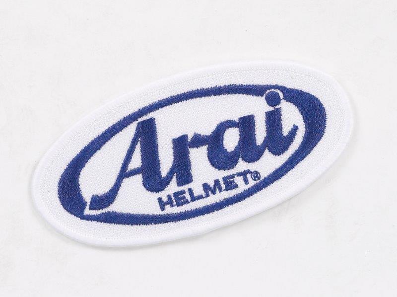Badge brodé ARAI 6cm 