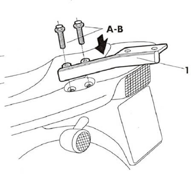 Kit de fixation SHAD Top Master Yamaha 