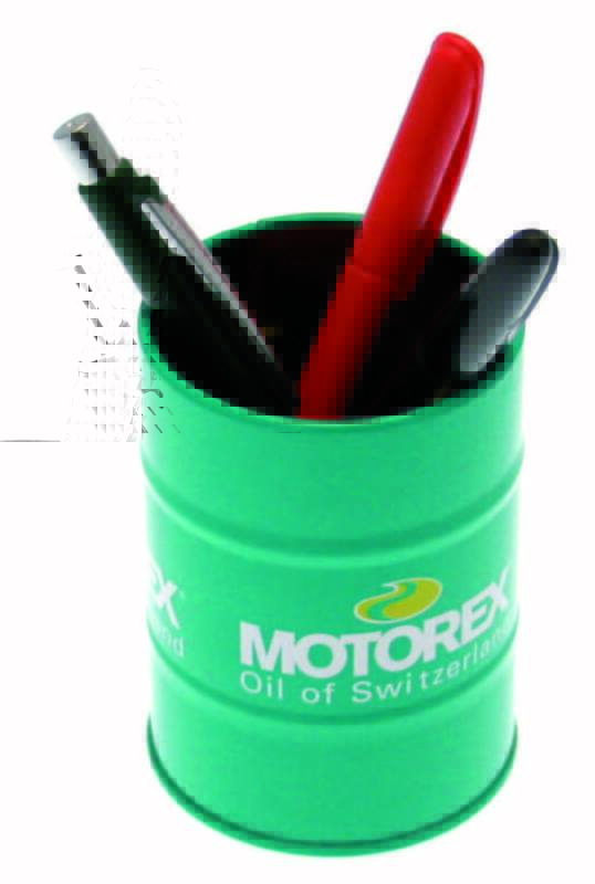 Mini fût décoratif porte stylo MOTOREX 
