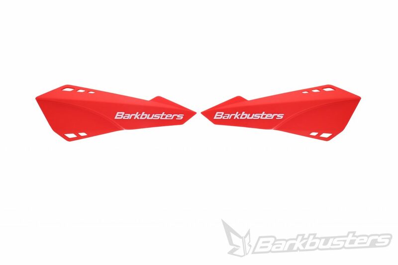Kit de protège-mains pour vélo BARKBUSTERS - rouge 
