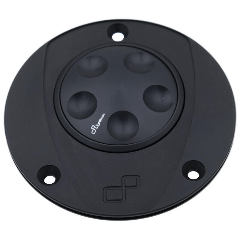 Bouchon de réservoir LIGHTECH - Push/Pull - Noir 