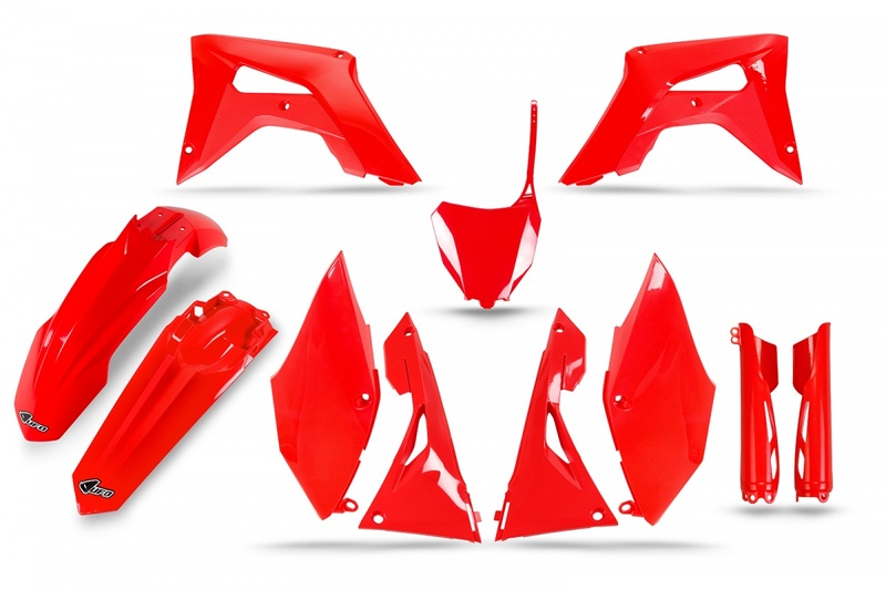 Kit plastiques UFO rouge - Honda