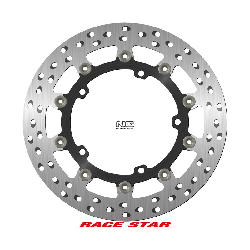 Disque de frein NG BRAKES Race Star rond flottant 