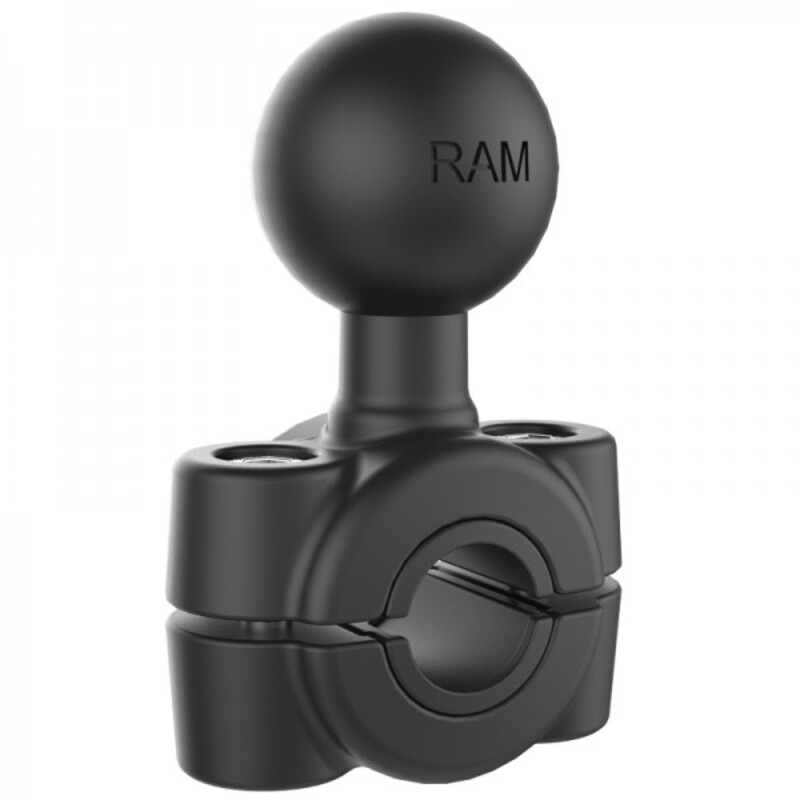 Base RAM MOUNTS Torque® fixation sur tubes fins Ø 9.5mm à 15.9mm - Boule B 