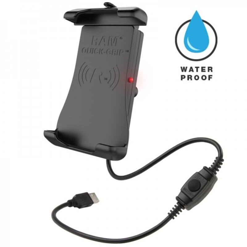 Berceau chargeur sans-fil RAM MOUNTS Quick-Grip™ waterproof - Boule B 