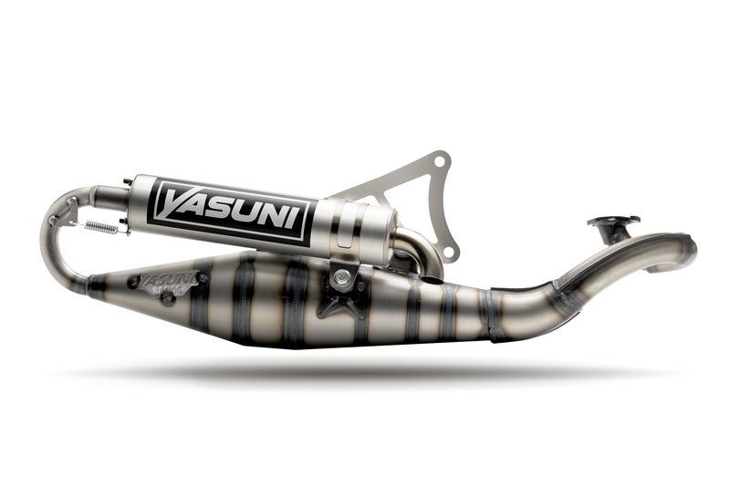 Pot d'échappement YASUNI Carrera 10 aluminium - Minarelli Horizontal 
