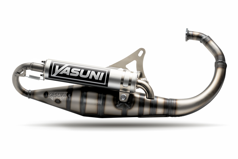 Pot d'échappement YASUNI Carrera 10 aluminium - Minarelli Vertical 