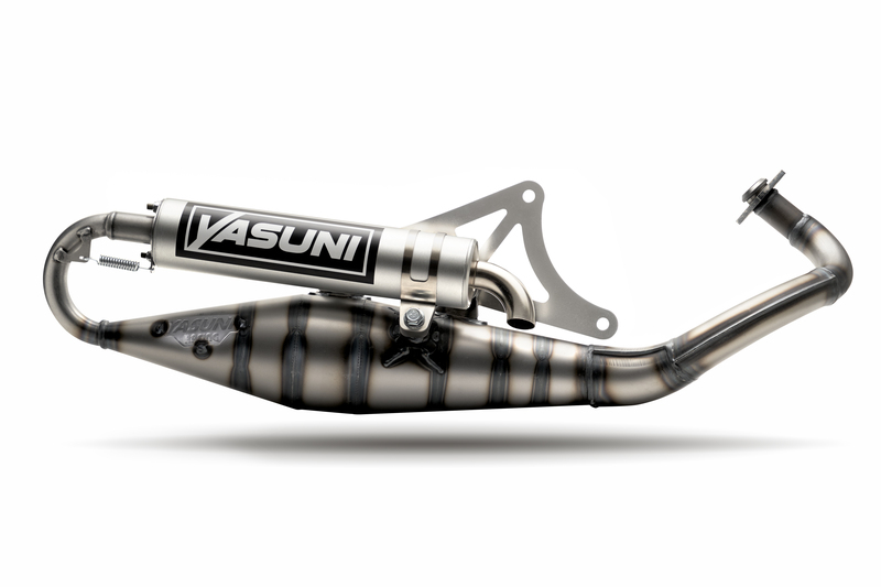 Echappement complet YASUNI Carrera 10 aluminium - Piaggio 