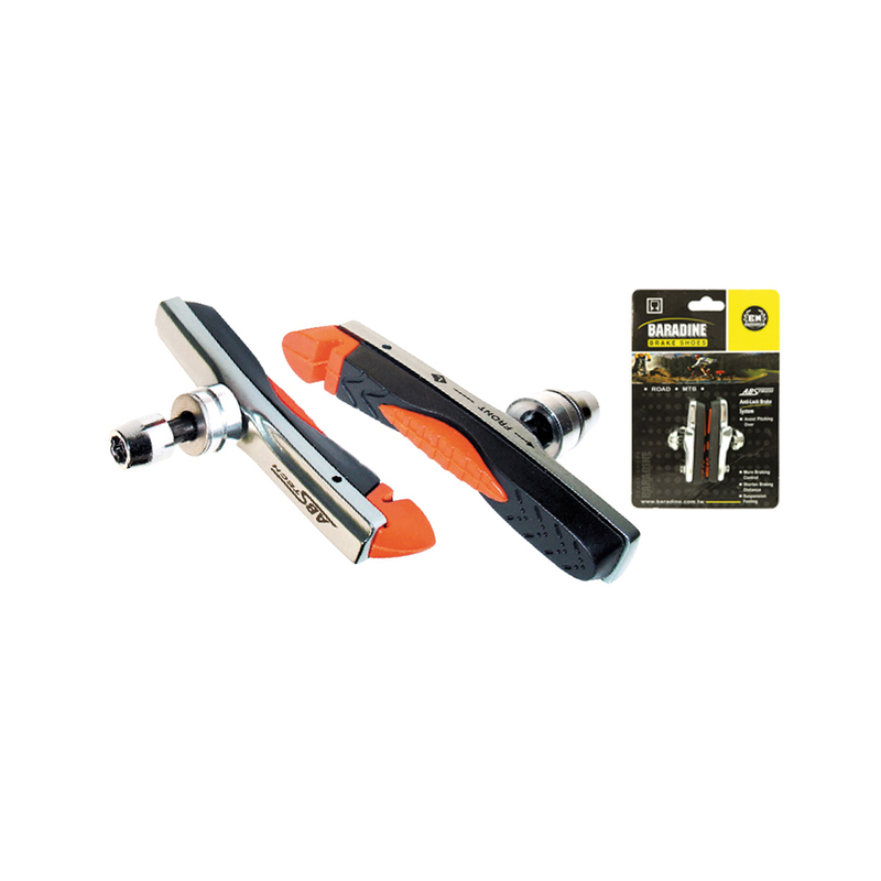 Patins de frein V BIKE système antiblocage (abs tech) v-brake. 